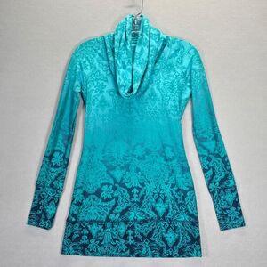 Athleta Teal Green Cowl Neck Tunic XXS WomenAthleta XXS Teal Green All Seas